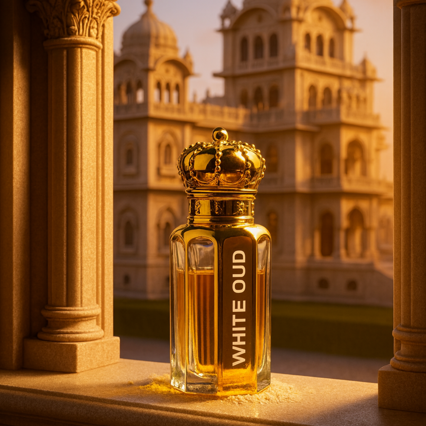 The White Oud Attar - 18ML (12ML BOTTLE FREE)